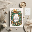Search for flora wedding invitations Vintage