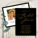 Search for modern elegant bridal shower invitations Script