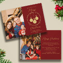 Search for maroon christmas cards Elegant