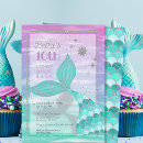 Search for purple and teal invitations Silver glitter