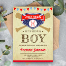Search for baseball baby boy shower invitations Cute