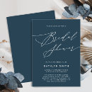 Search for dusty blue bridal shower invitations Chic