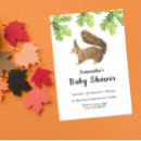 Search for squirrel baby shower invitations Elegant