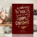 Search for non photo seasonal cards Red