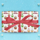 Search for christmas cupcake wrapping paper Peppermint