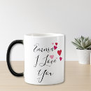 Search for valentine message mugs I love you