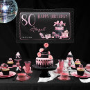 Search for 80th birthday banners Adult birthday party