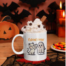 Search for creepy cat mugs Cute ghost