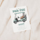 Search for tee time invitations Party