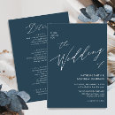Search for elegant beach wedding invitations Dusty blue