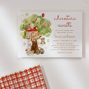 Search for woodland creatures invitations Fall