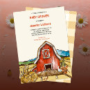 Search for barnyard farm baby shower invitations Watercolor