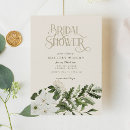 Search for greenery bridal shower invitations Floral