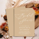 Search for beige bridal shower invitations Modern