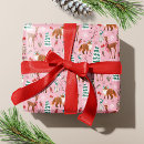 Search for deer print wrapping paper Whimsical nordic woodland animal