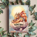 Search for dragon baby shower invitations Magical