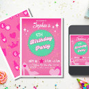 Search for doll birthday invitations Princess