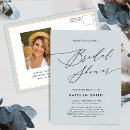 Search for modern elegant bridal shower invitations Script