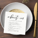 Search for trendy wedding napkins Simple