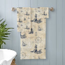 Search for lighthouse bath towels Vintage