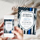 Search for flag invitations Thin blue line