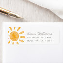 Search for you are my sunshine return address labels Gender neutral