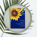 Search for blue and sunflower wedding invitations Elegant