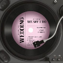 Search for music wedding invitations Retro