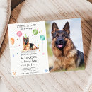 Search for german shepherd invitations Lets pawty