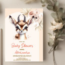 Search for safari animal baby shower invitations Floral