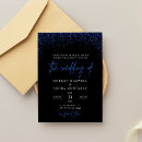 Search for simple royal blue wedding invitations Winter