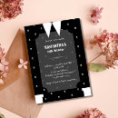 Search for little black dress invitations Black and white
