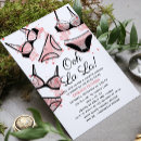 Search for lingerie party invitations Modern