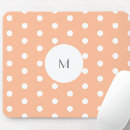 Search for polkadot mousepads White