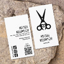 Search for hair clip business cards Hairdresser