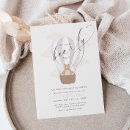 Search for we can bearly wait invitations Hot air balloon