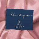 Search for hair stylist thank you cards Modern