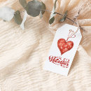Search for red heart gift tags Trendy