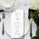 Search for blush pink wedding menus Initials