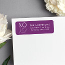 Search for hugs and kisses return address labels Modern
