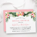 Search for palm leaf bridal shower invitations Elegant