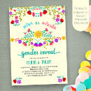 Search for fiesta gender reveal invitations Senor or senorita