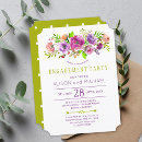 Search for spring engagement party invitations botanical