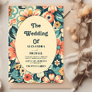 Search for bohemian wedding invitations Vintage