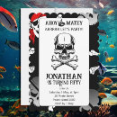 Search for girl pirate party invitations Jolly roger