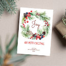 Search for winter berries christmas cards Modern