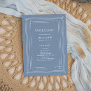 Search for art deco wedding programs Elegant