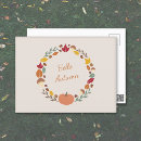 Search for mushroom postcards Pumpkin