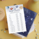 Search for outer space baby shower games Gender neutral
