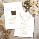 Search for monogram wreath wedding invitations Qr code